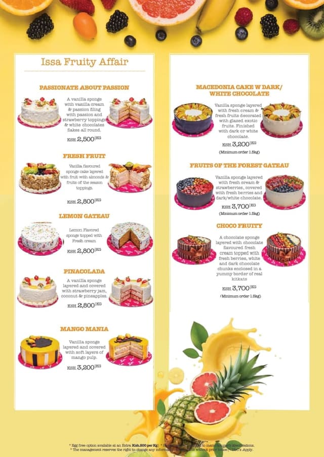 Pricelist