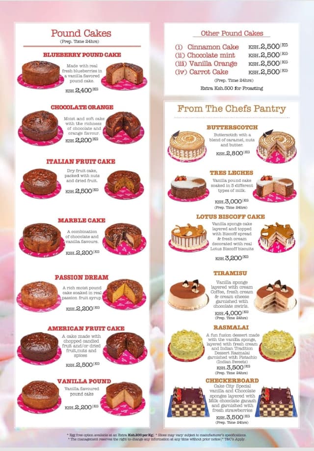 Pricelist